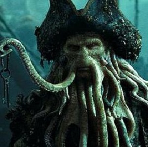 Злодеят Дейви Джоунс ще изплува отново в „Карибски пирати“