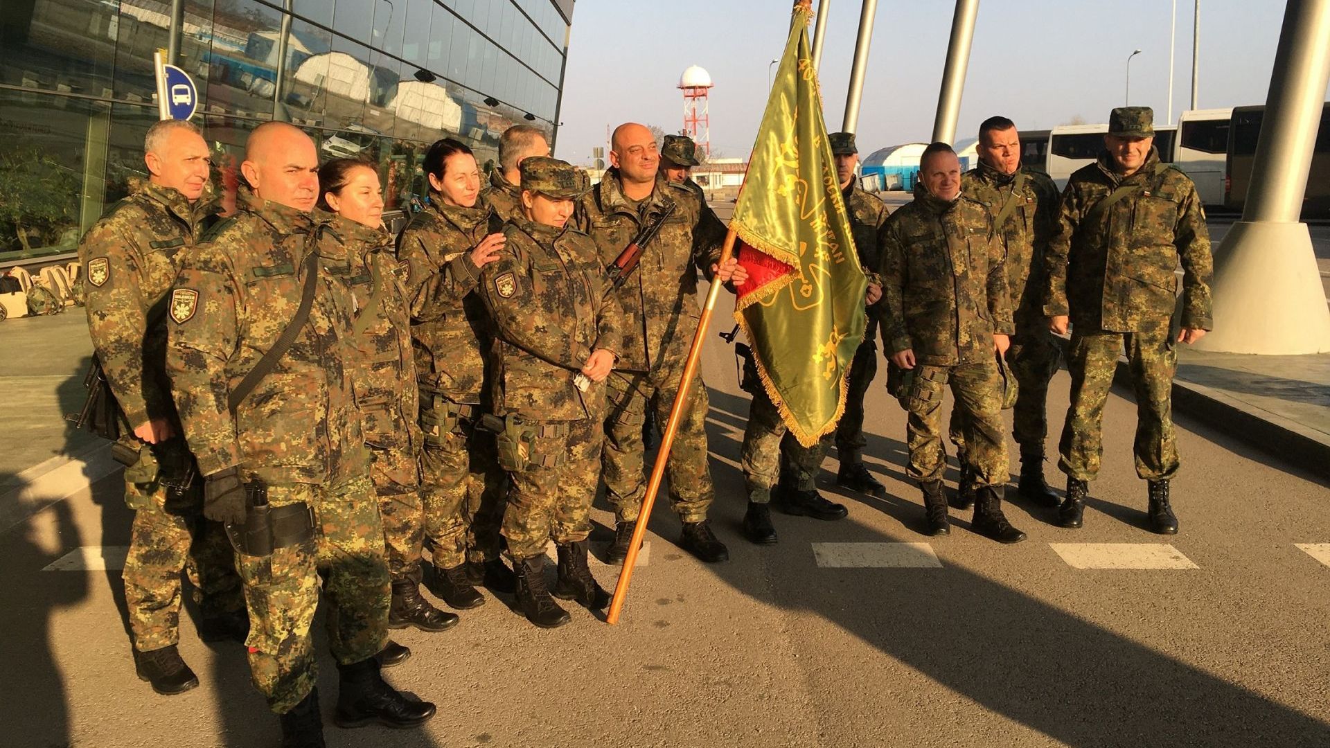 Тържествен ритуал по изпращането на 40-ия контингент от Въоръжените сили