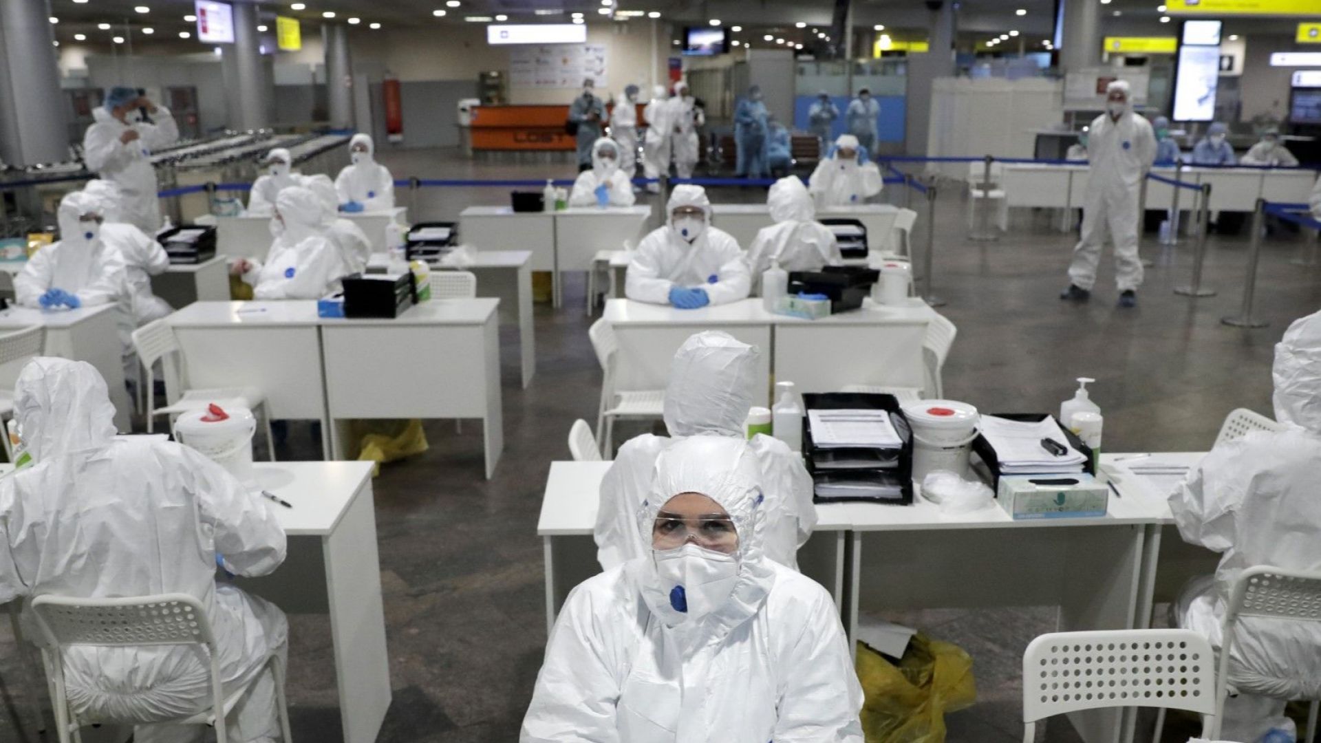 Самолет от Русия с товар от медицинско оборудване за САЩ