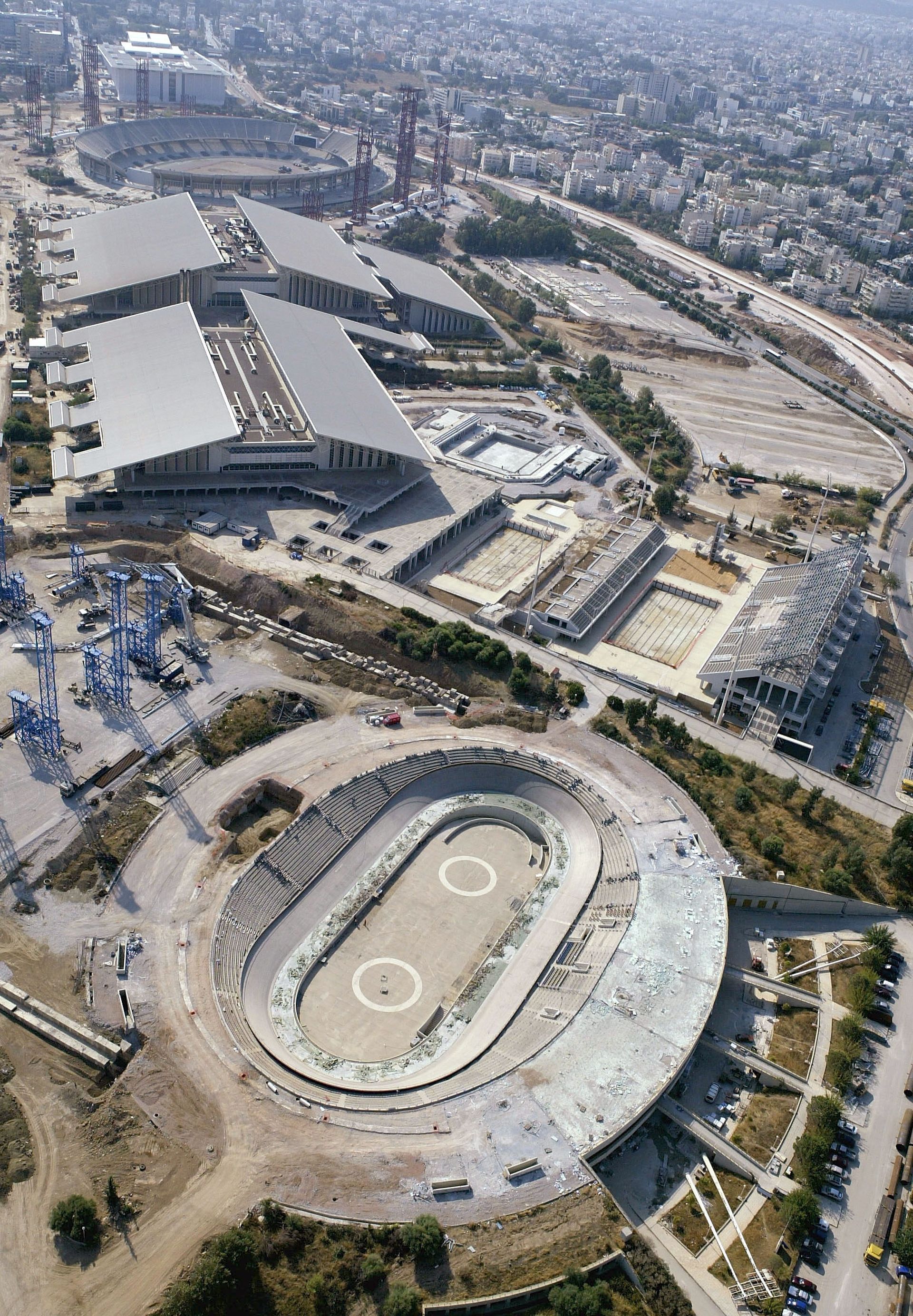 Олимпийските обекти за игрите в Атина 2004