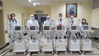 6 респиратора получи като дарение Александровска болница