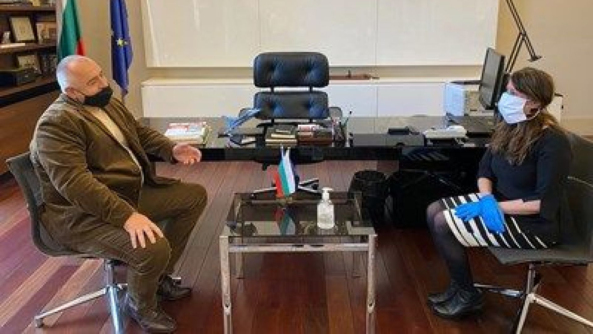 Министър председателят Бойко Борисов проведе днес среща с посланика на САЩ