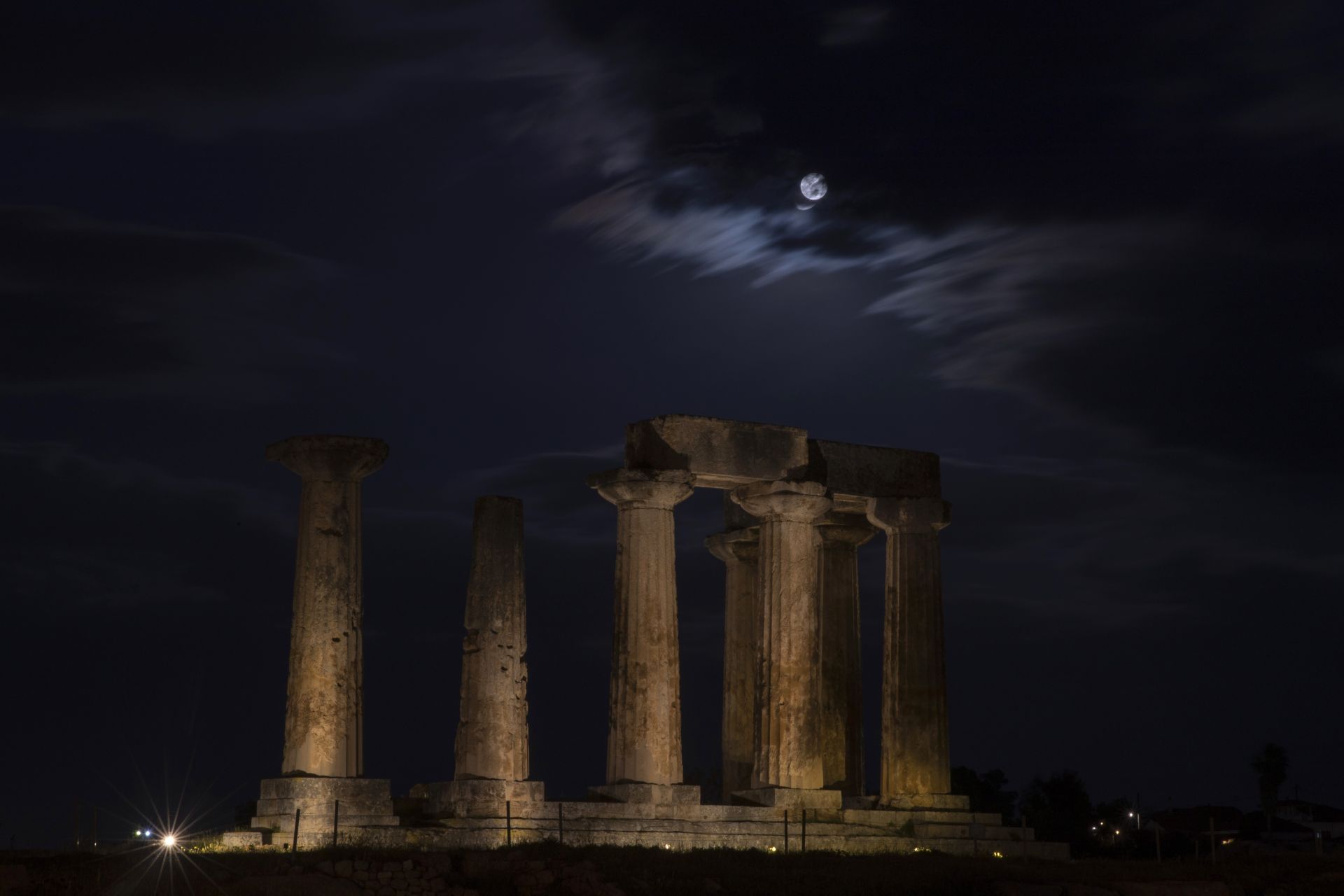 Супер розова Луна в Гърция