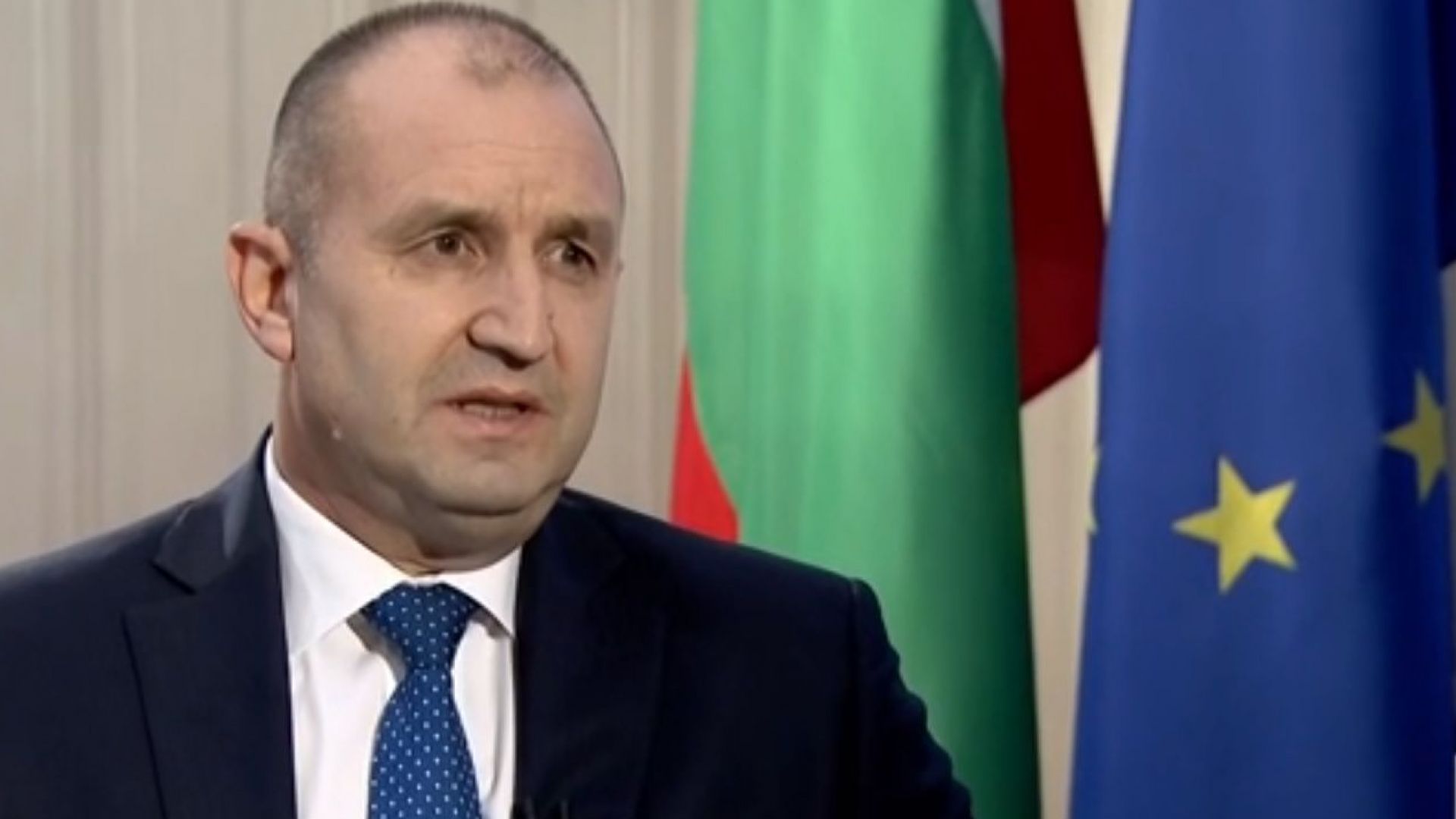 Президентът Румен Радев изразява съболезнования на временния лейтенант на Суверенния