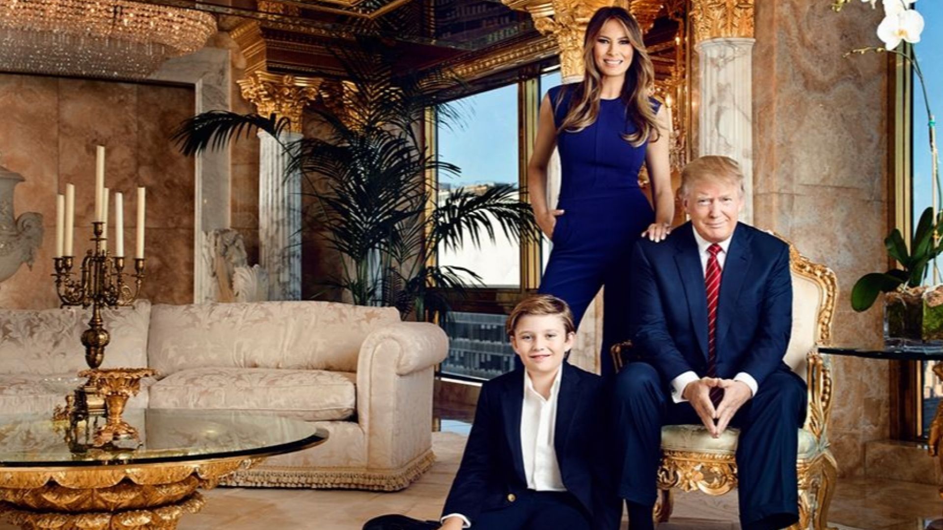 Вижте тузарския 3-етажен пентхаус на Доналд и Мелания Тръмп, струващ 100 млн. долара