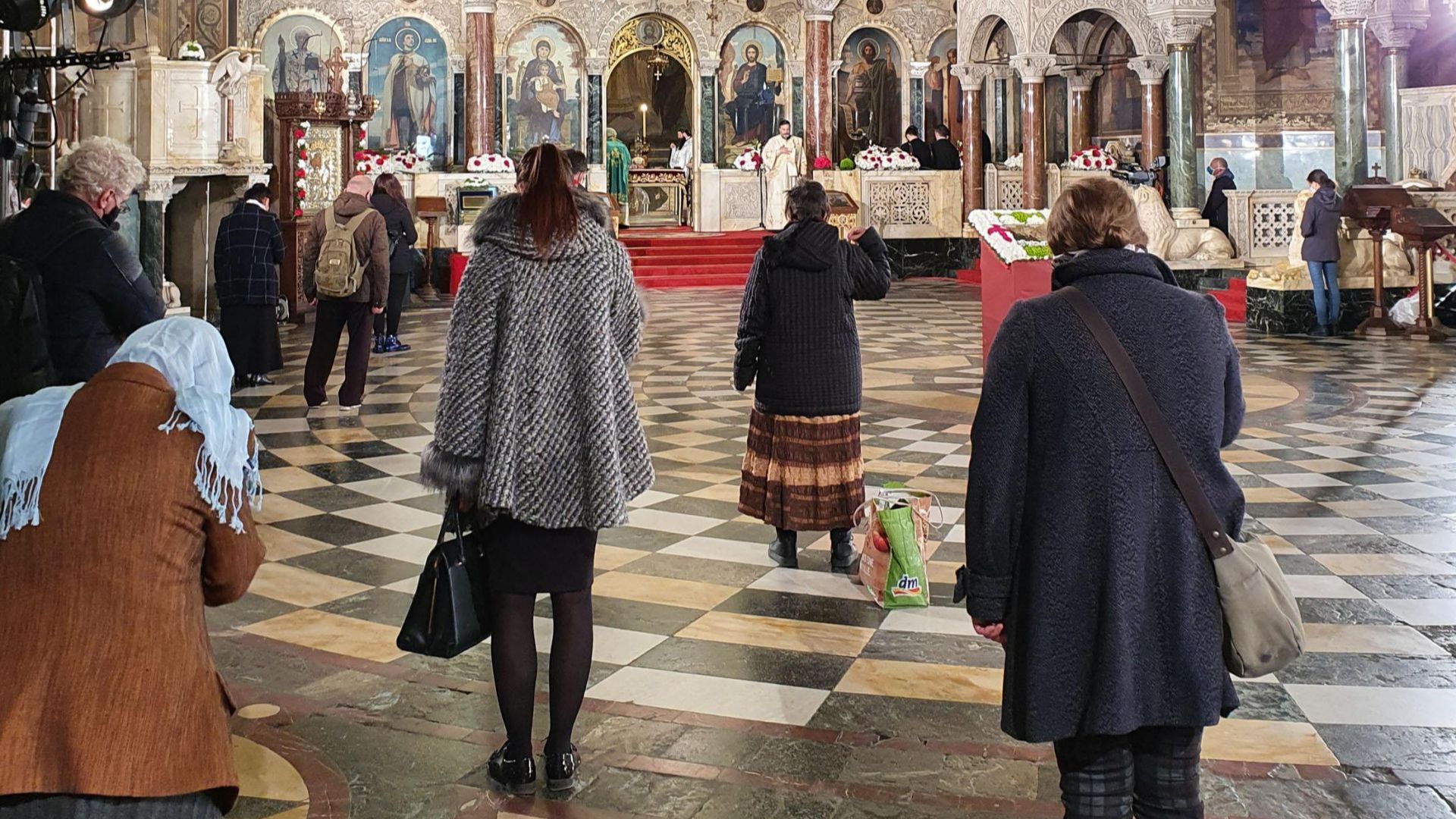 Молитвата Отче наш беше отправена на Светата литургия за празника