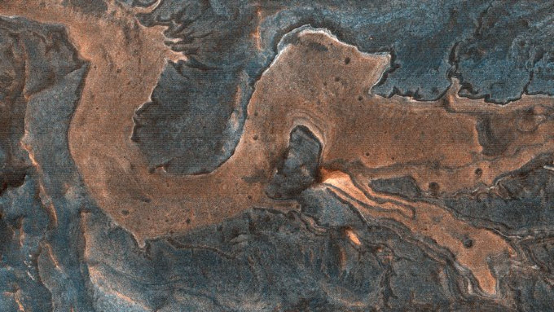 НАСА откри "дракон" на Марс