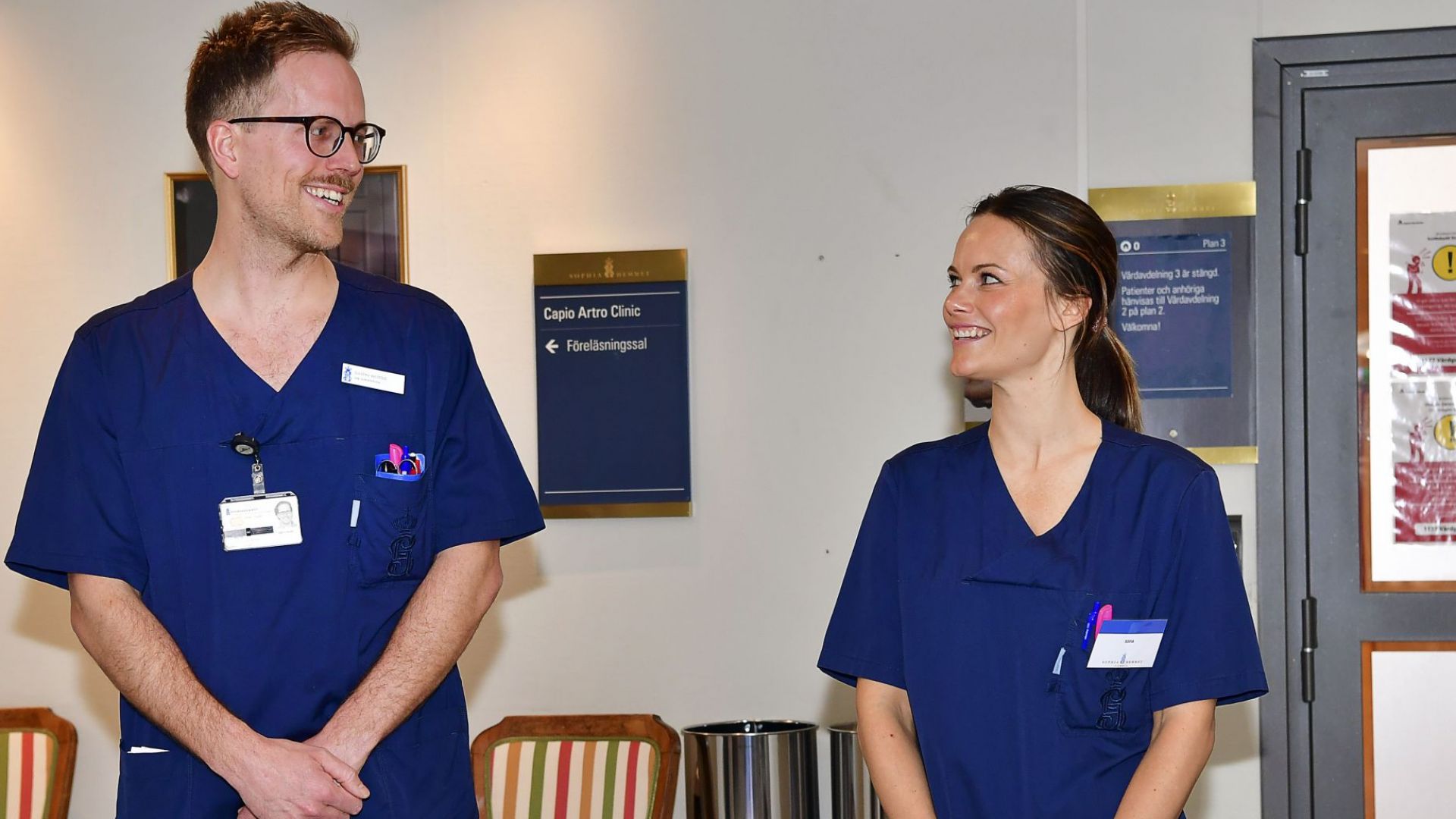 След тридневно интензивно обучение шведската принцеса София облече униформа на