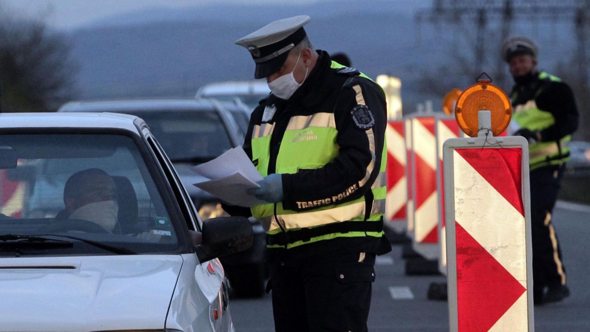 Слабо бе движението през повечето от контролно пропускателните пунктове на столицата
