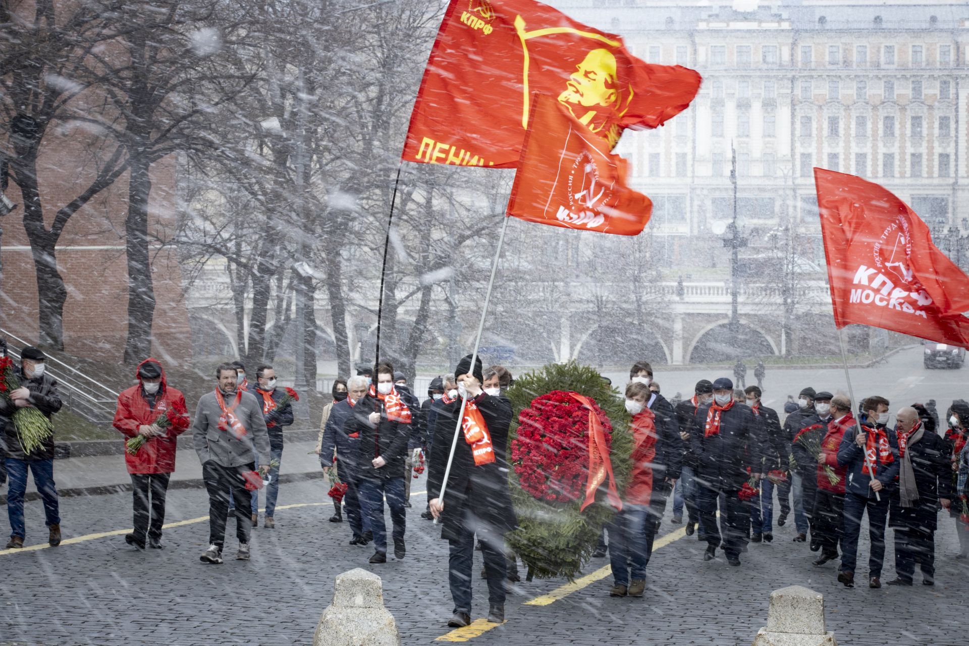 Руски комунисти почетоха в Москва 150-ата годишнина от рождението на Ленин