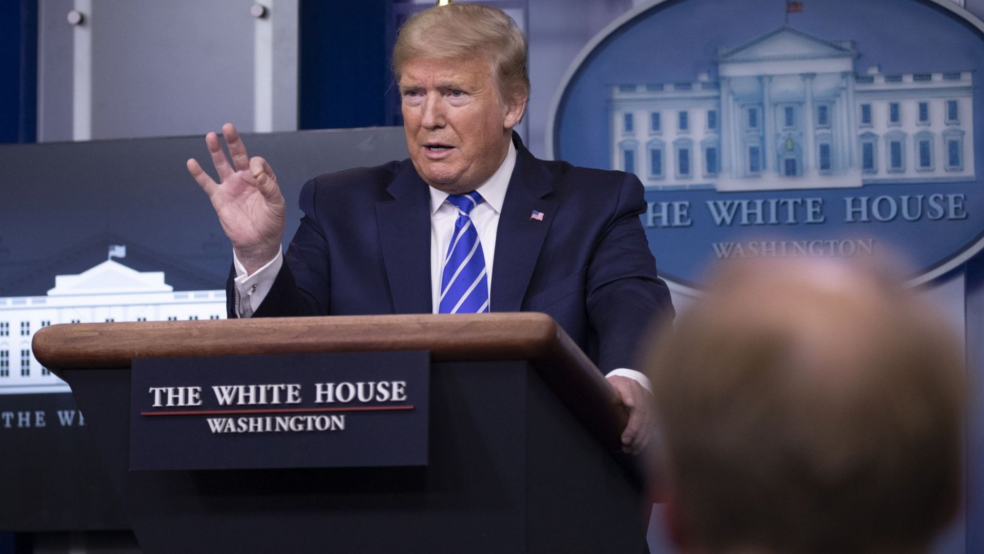 Американският президент Доналд Тръмп заяви вчера че е уверен че