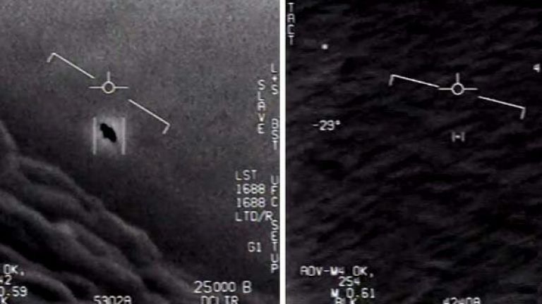 Мистериозни летящи обекти са забелязани над кораби на американския флот