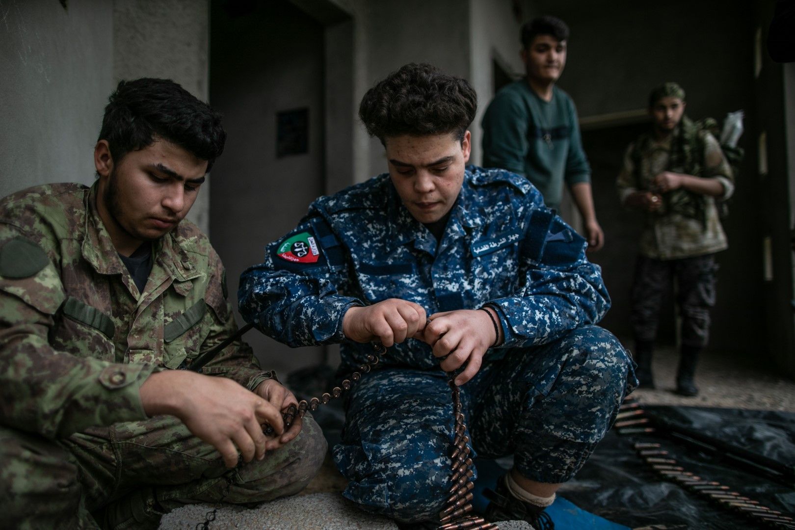 Войници на правителството на националното съгласие на Либия