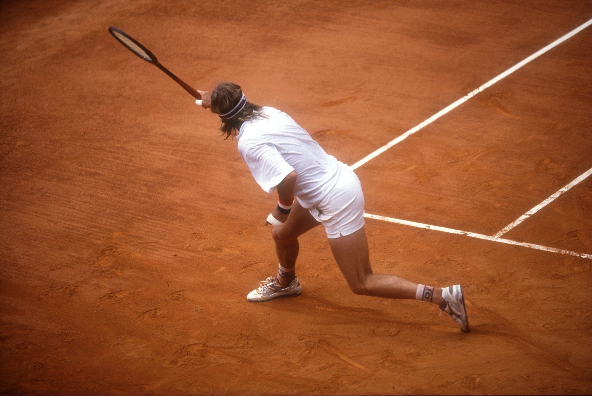 1991 г., - завръщането: Борг губи от Аресе в първия кръг в Монте Карло, трибуните са пълни, а представители на медиите идват от целия свят