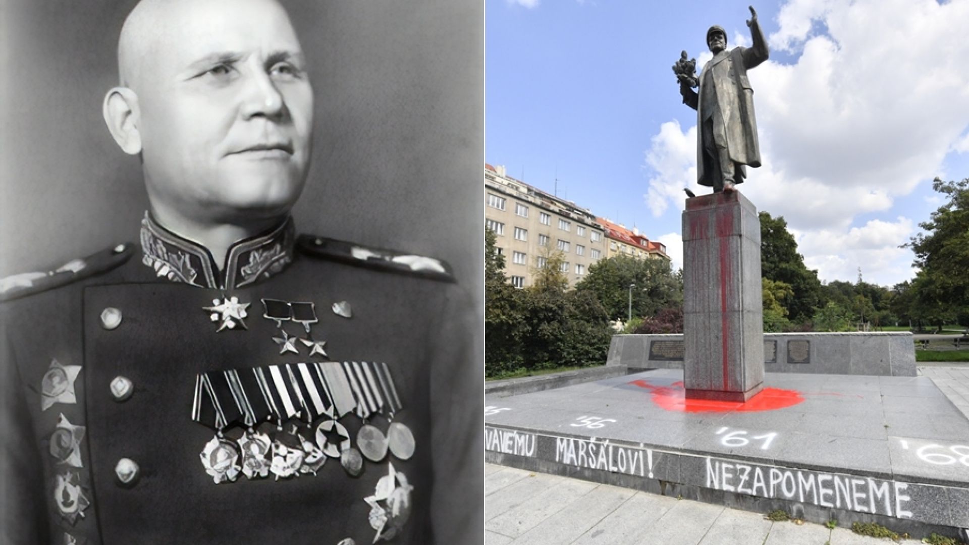 Защо пражката сага с паметника на маршал Конев не приключи с премахването му