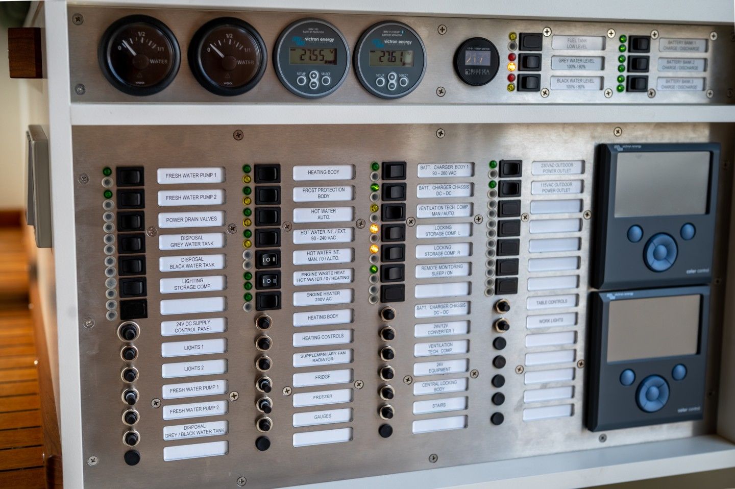 Таблото за контрол на системите на Unicat MD56c