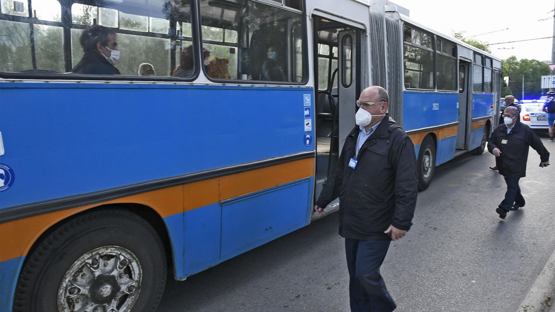 125 акта за пътуване без маска в градския транспорт за седмица в София