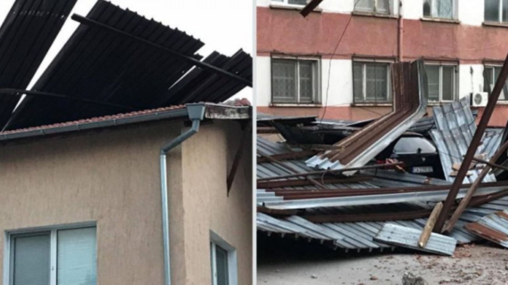 Във Враца започна разчистването след ураганния вятър който тази нощ