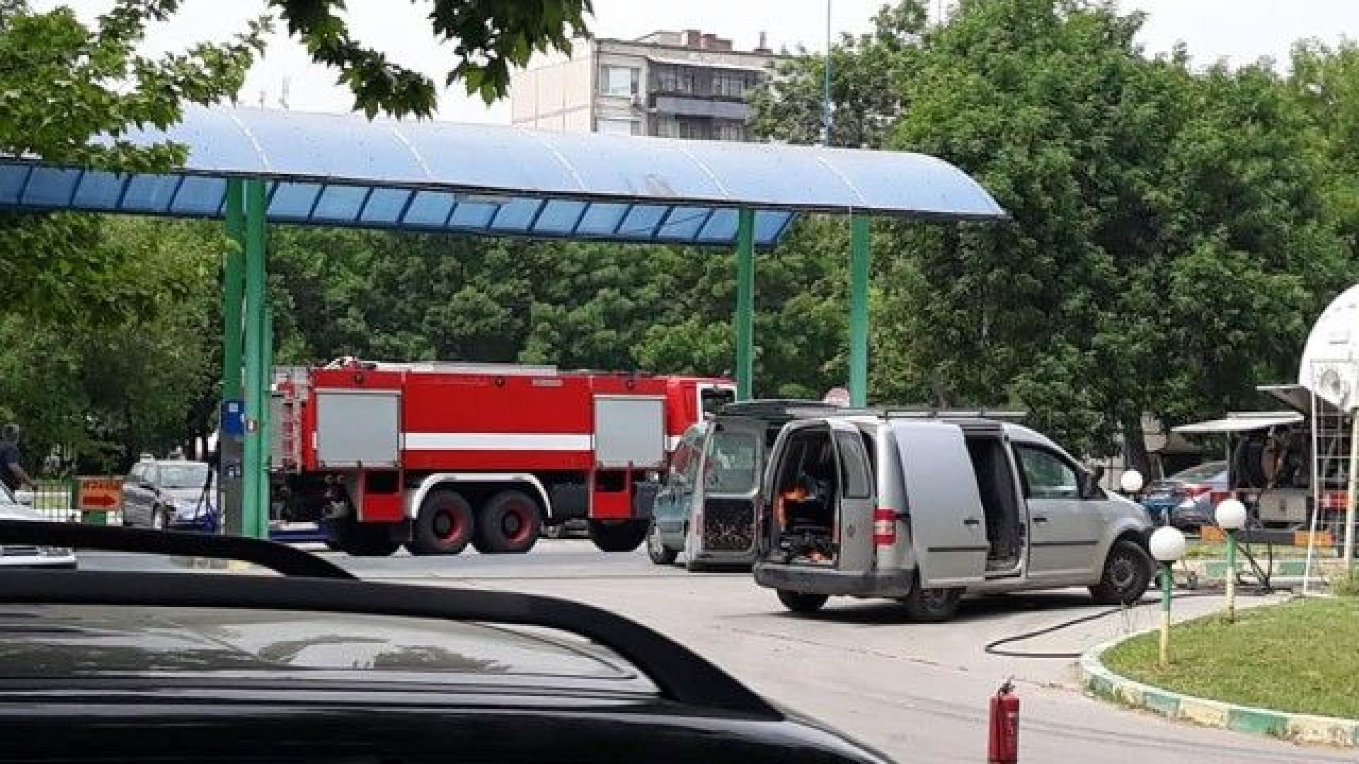 Газ изтече от бензиностанция в Пловдив