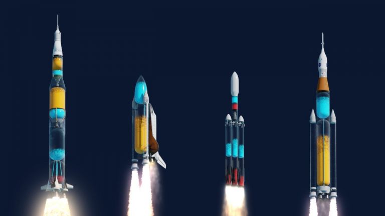 Любопитно видео ни разкрива повече за най-мощните американски ракети