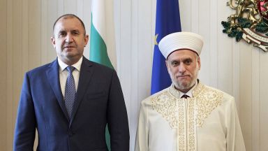 Президентът посрещна мюфтията: И религията, и политиката трябва да са грижа за хората