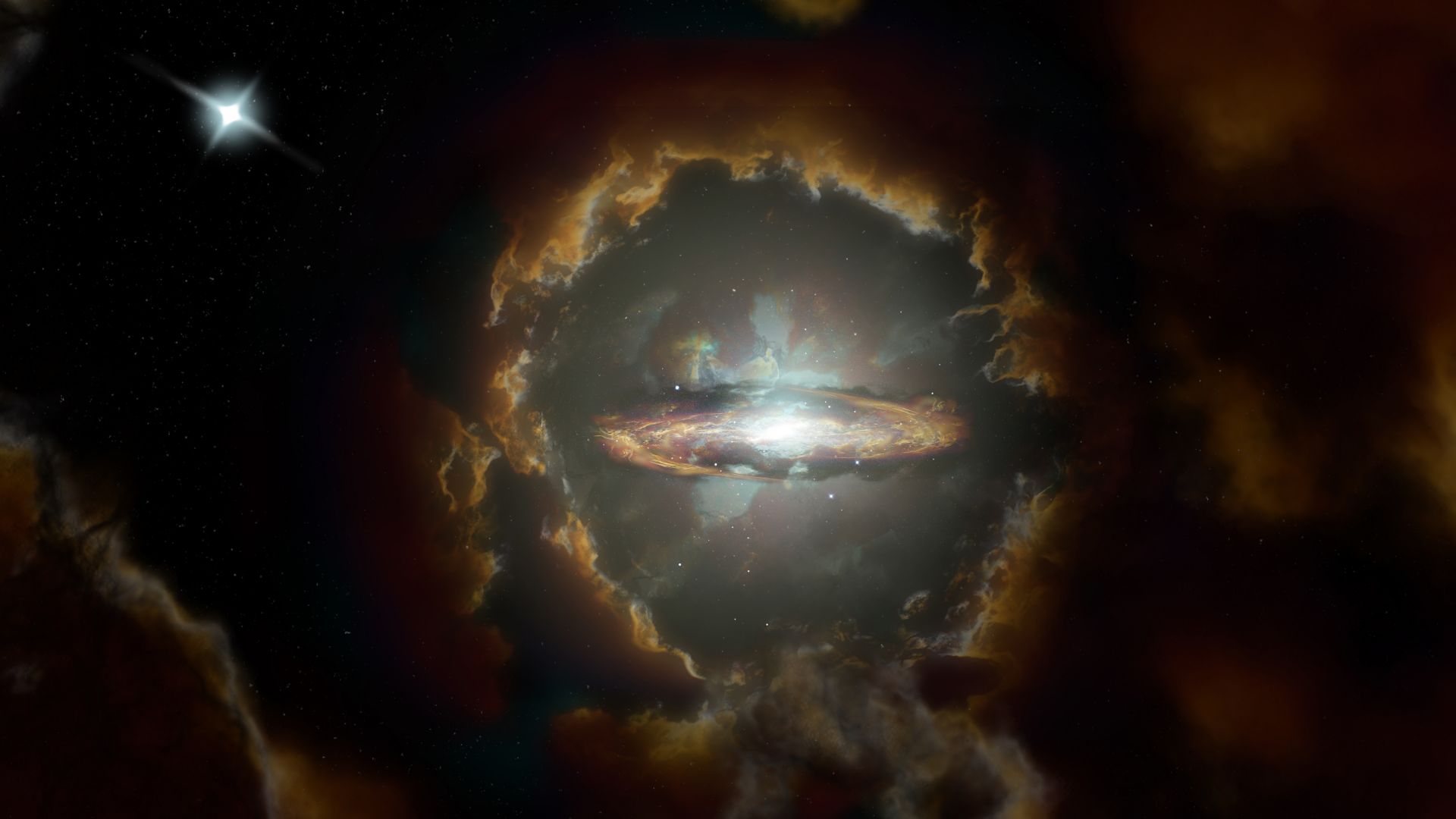 Галактиката ни е заобиколена от "звездно гробище"