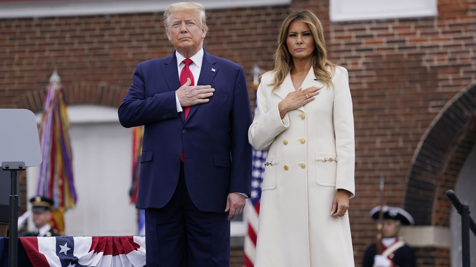 Президентът на САЩ Доналд Тръмп взе участие в тържествена церемония