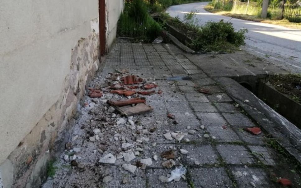 Мястото на катастрофата