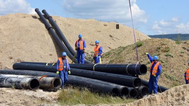 Тръбопроводът който се пукна и замърсяваше водите на Варненското езеро