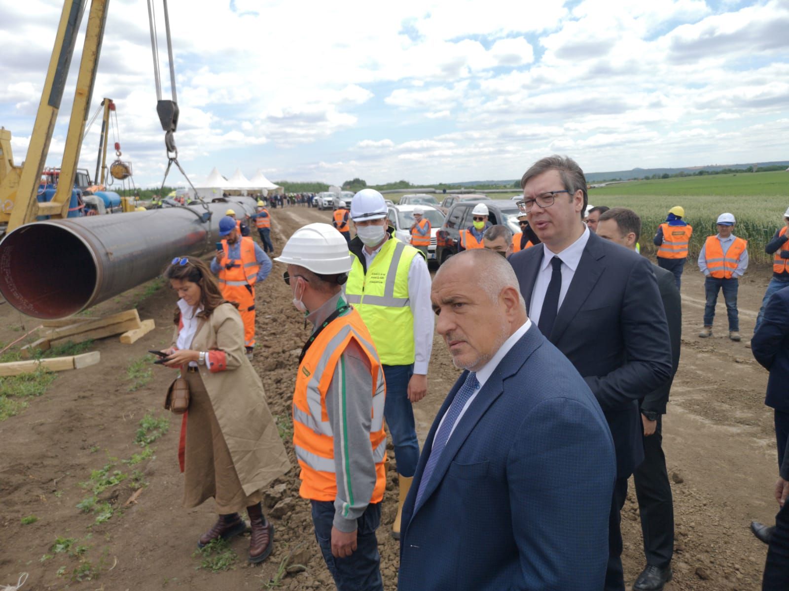 На 1 юни 2020 г. премиерът Бойко Борисов и президентът на Сърбия Александър Вучич инспектираха строителството на "Балкански поток", който беше завършен в края на годината