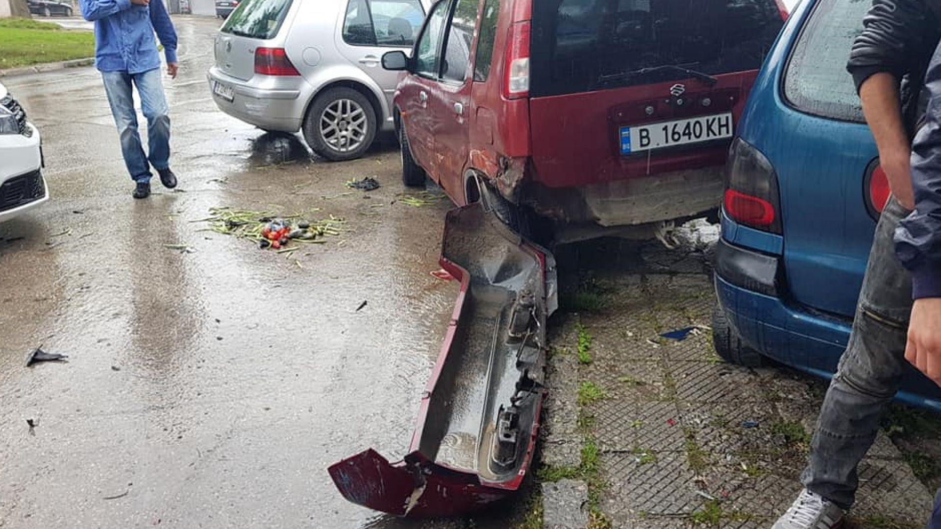 Шофьорът, блъснал пешеходец и коли във Варна, е бил под въздействие на алкохол и дрога