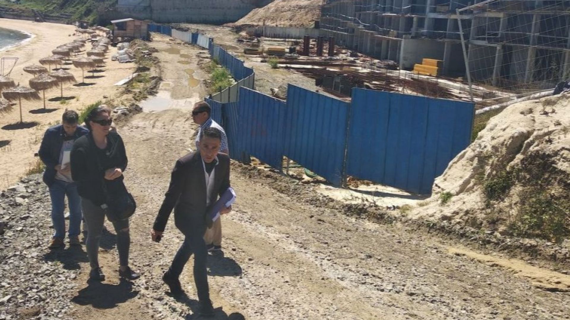 Брегоукрепително съоръжение а не хотел се строи в защитената местност