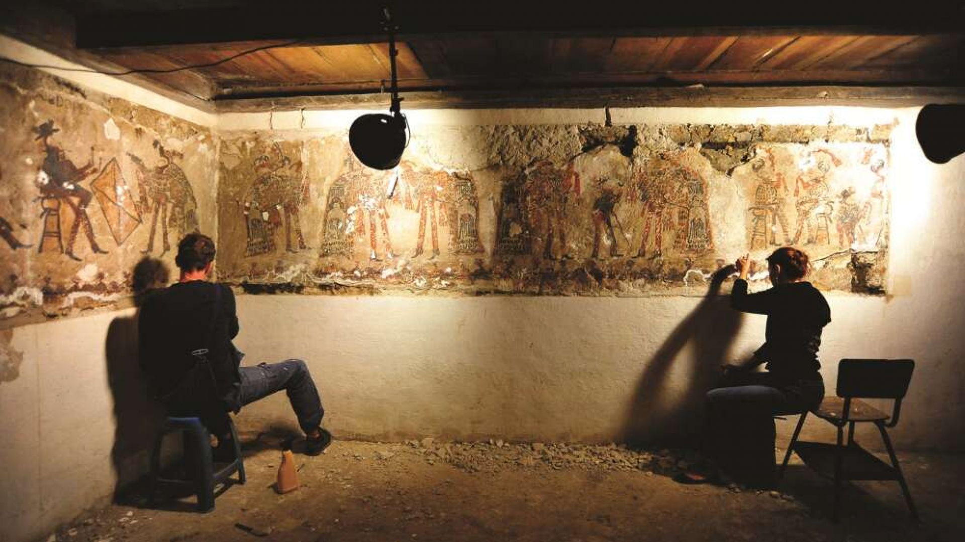 Откриха едни от най-запазените стенописи на маите