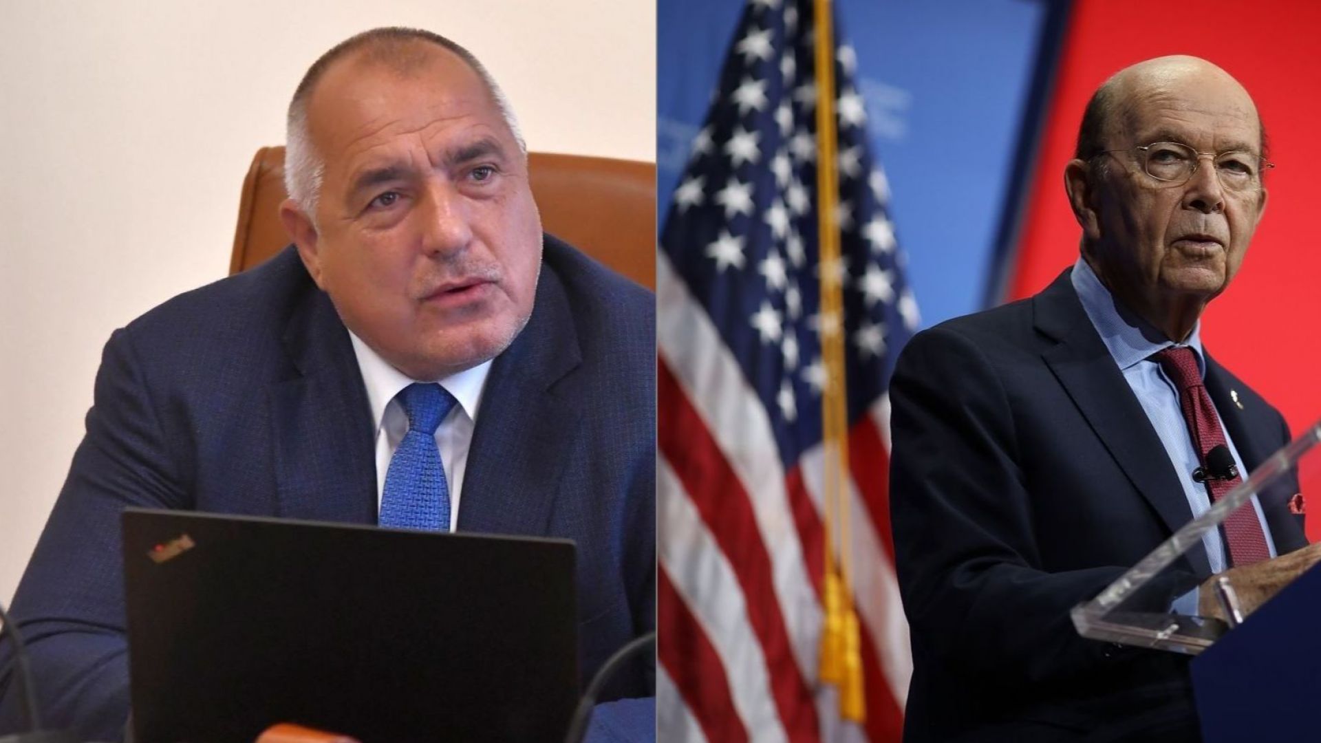 Министър председателят Бойко Борисов проведе телефонен разговор със секретаря по търговията