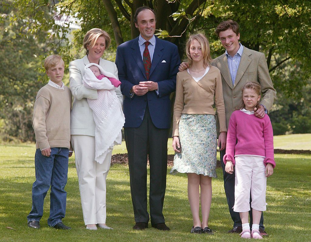 Принц Йоахим със семейството си