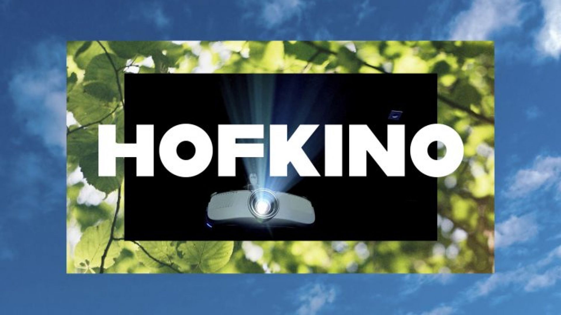 Кино на открито в двора на Гьоте институт в София