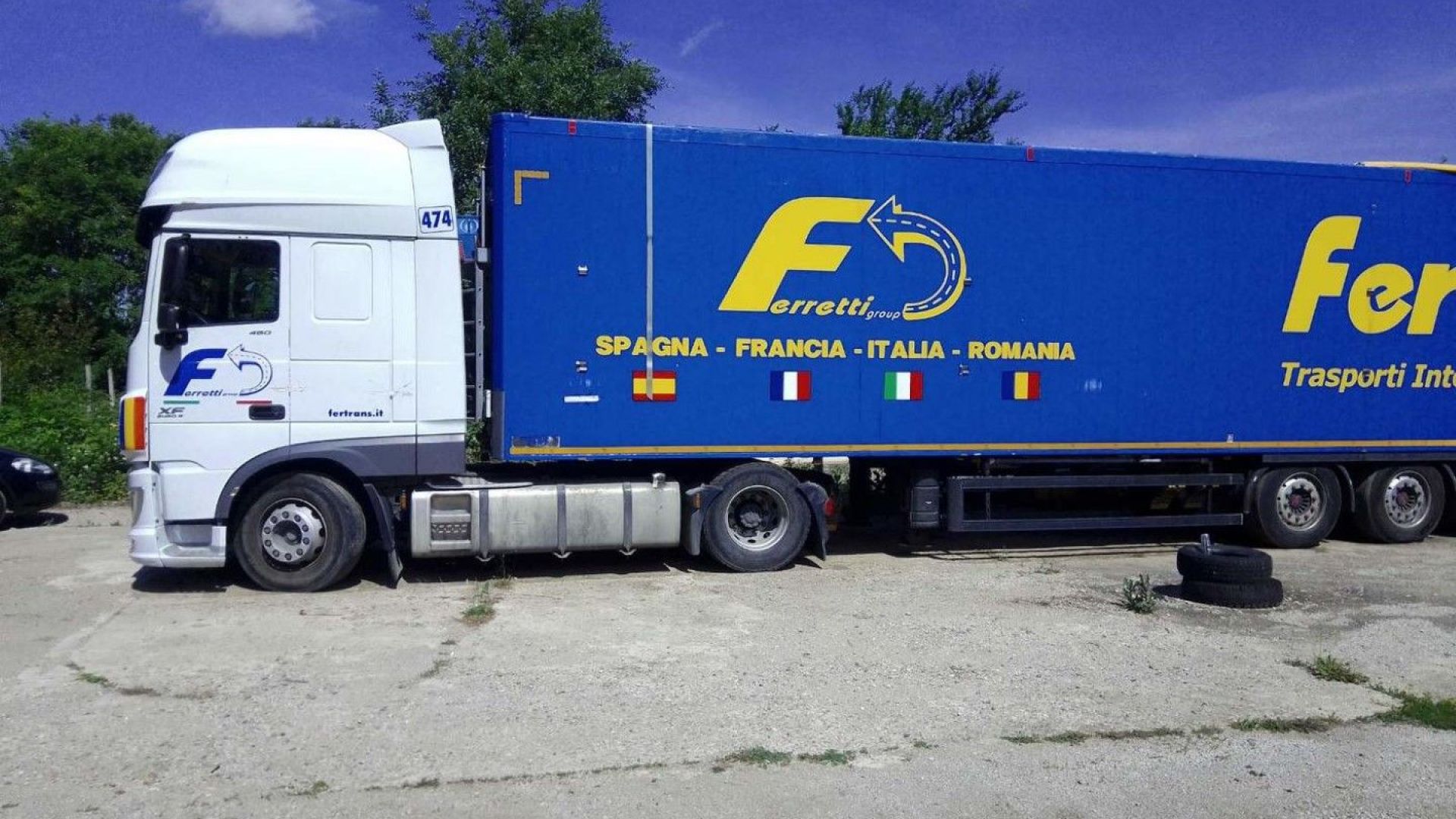 България върна днес в Италия ТИР с отпадъци, съобщи пресцентърът