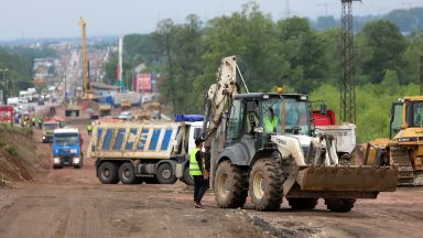 Движението по Южната дъга на Софийския околовръстен път в участъка