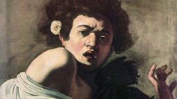 Емблематичната "Момче, ухапано от гущер" на Караваджо е изложена в Рим