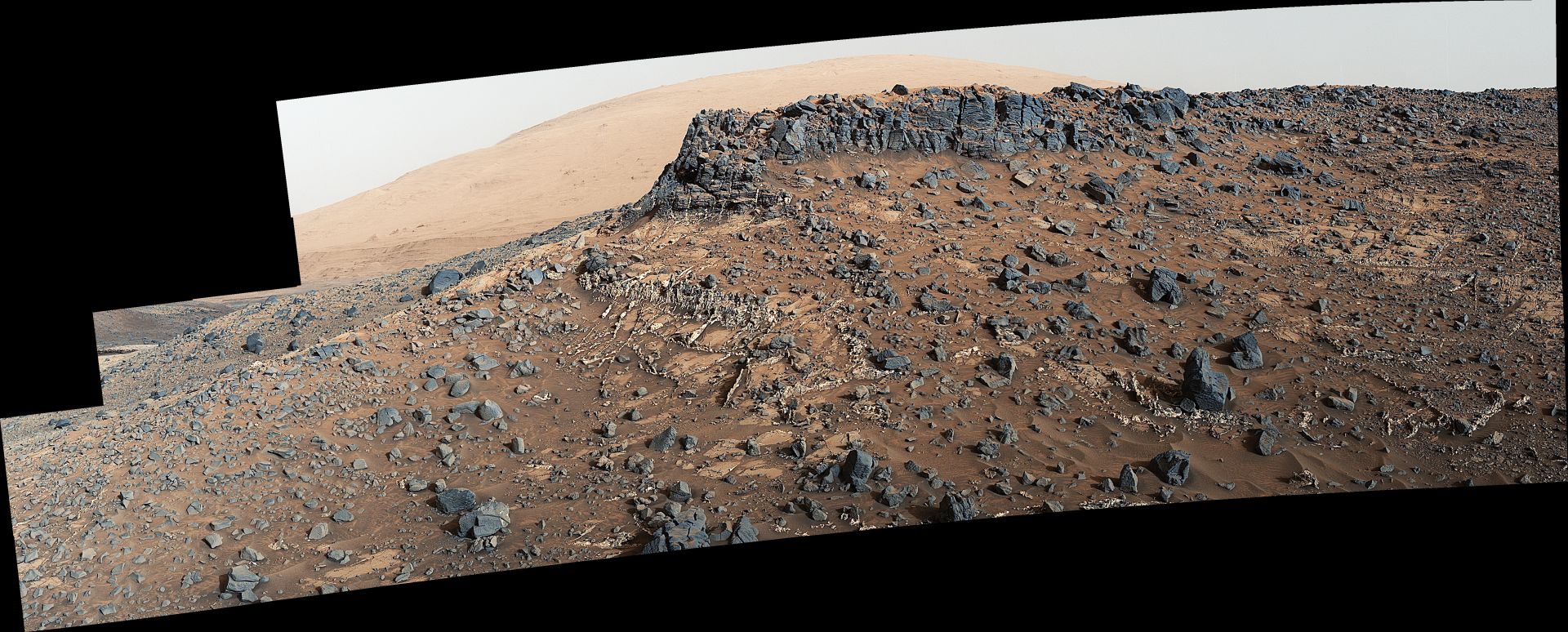 Планината Шарп на Марс
