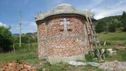 Строят храм на името на Свети Паисий Хилендарски в село Баничан