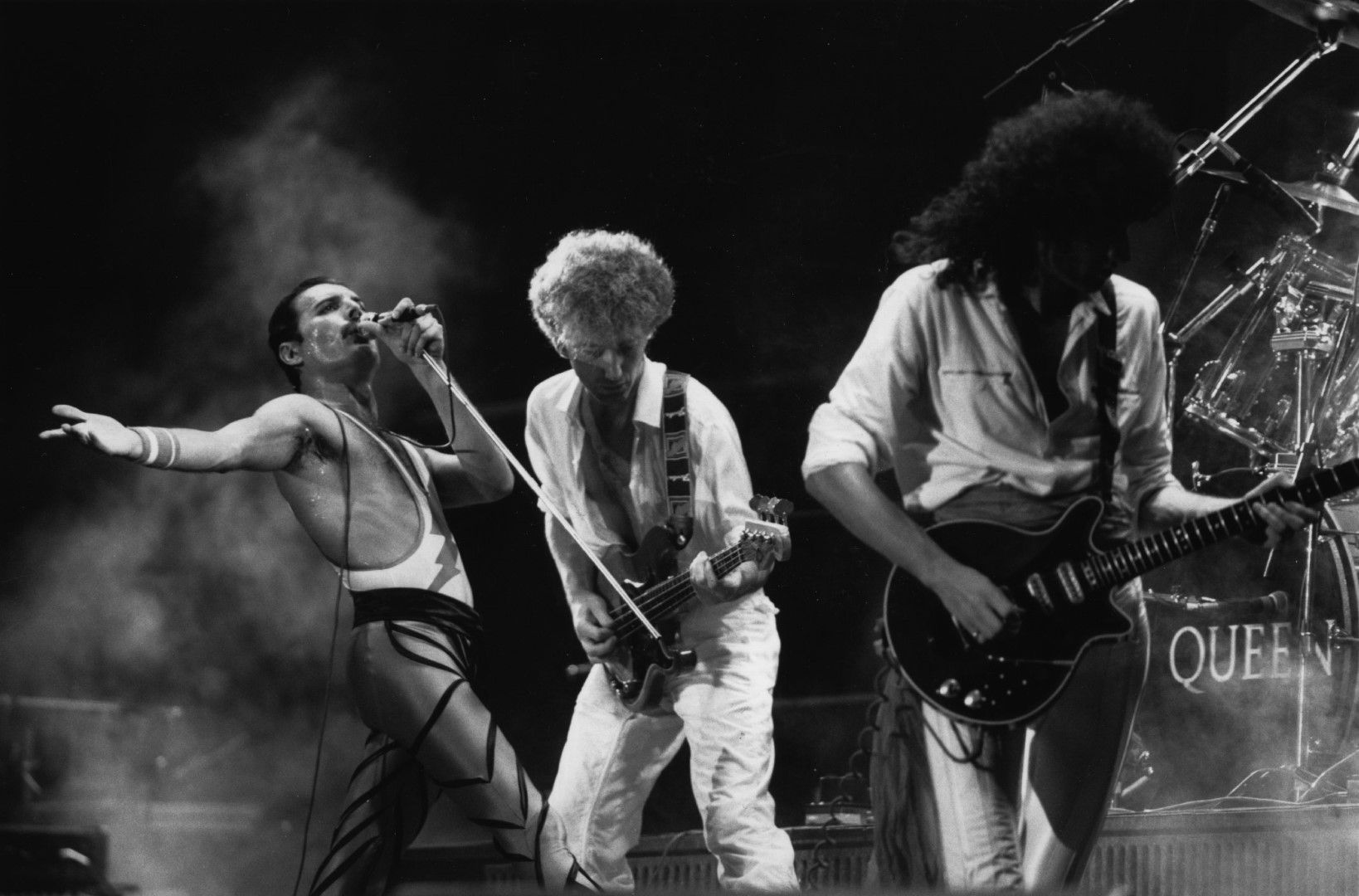 Queen на концерт през 1984 г.