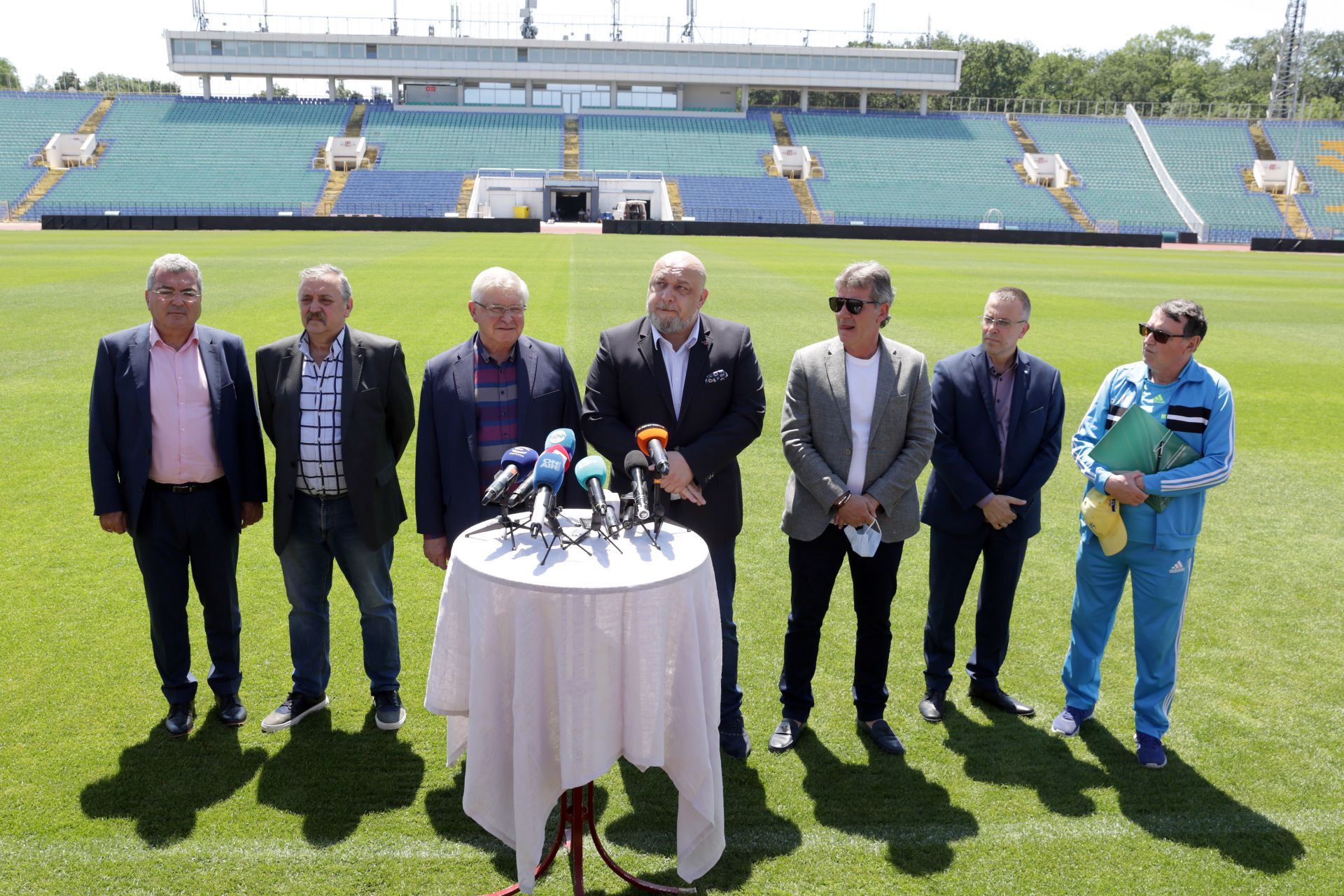 Националният оперативен щаб, министрите Кирил Ананиев и Красен Кралев, както и представители на БФС създадоха обща организация за безопасност на финала за Купата на България по футбол
