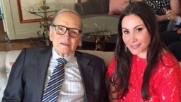 Дарина Павлова със снимка до Енио Мориконе: Почивай в мир, Маестро