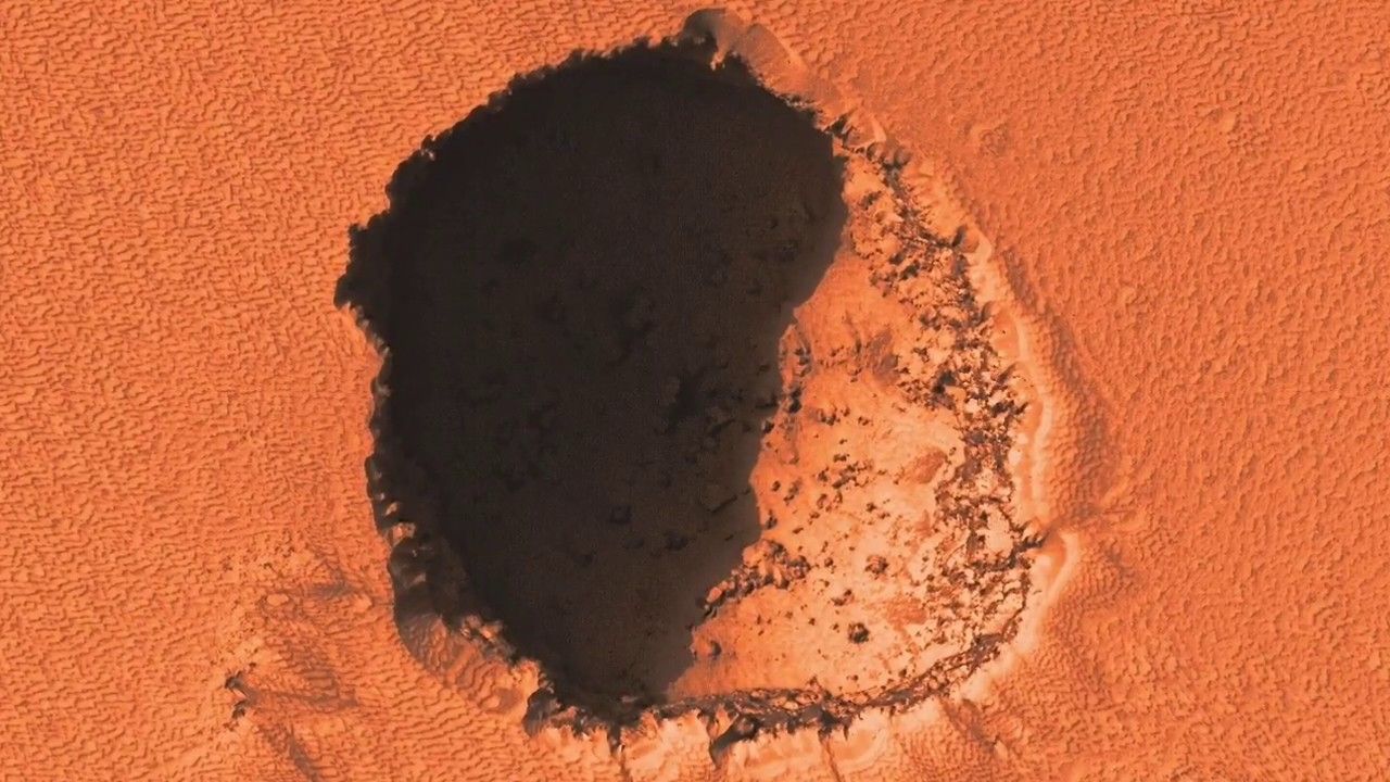 Пещерите на Марс