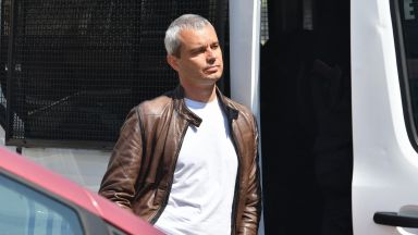 Лидерът на партия Възраждане Костадин Костадинов е задържан днес следобед