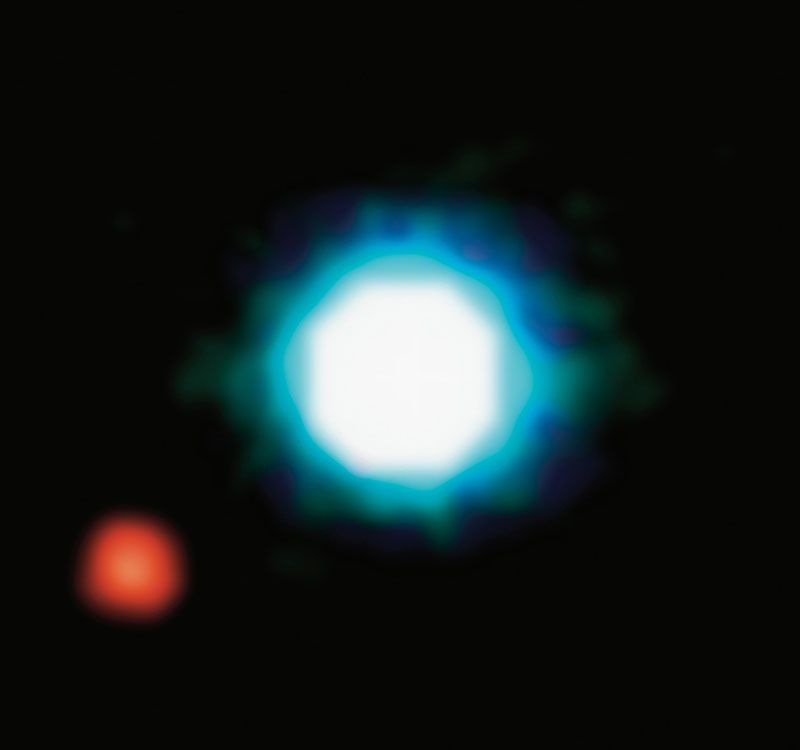 Първата снимка на екзопланета от 2004 г.