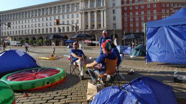 Агресия на протеста в София, има задържана жена