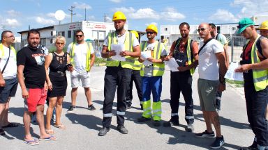 Работници по газопровода Комотини-Стара Загора заплашиха с блокада