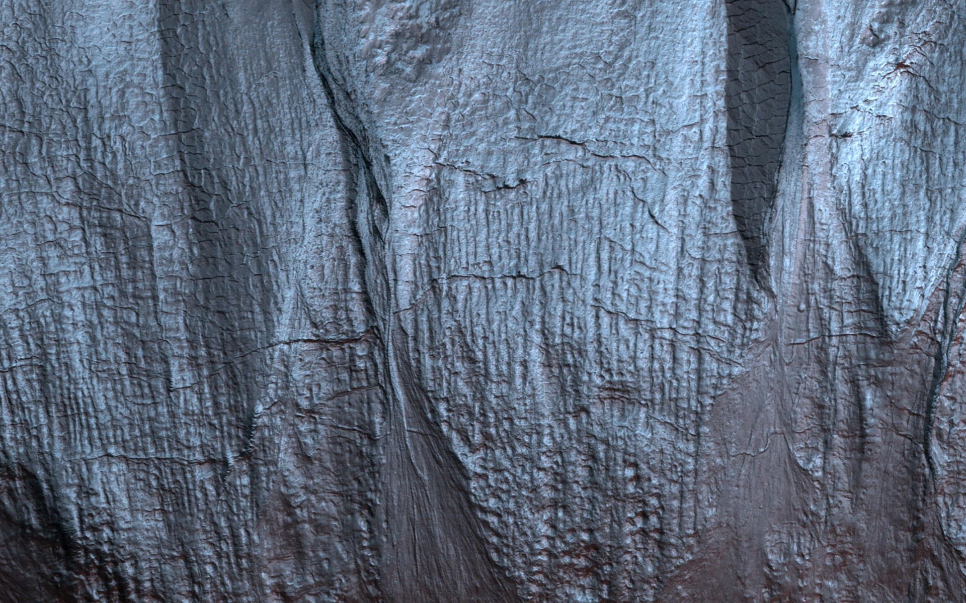 Ледена покривка на повърхността на Марс